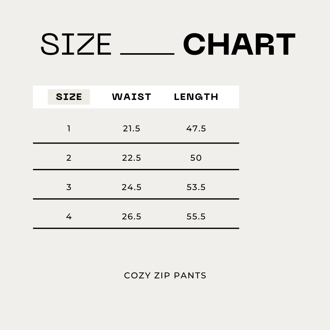 Cozy Zips Set
